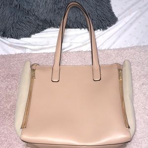 Pink and Nude purse